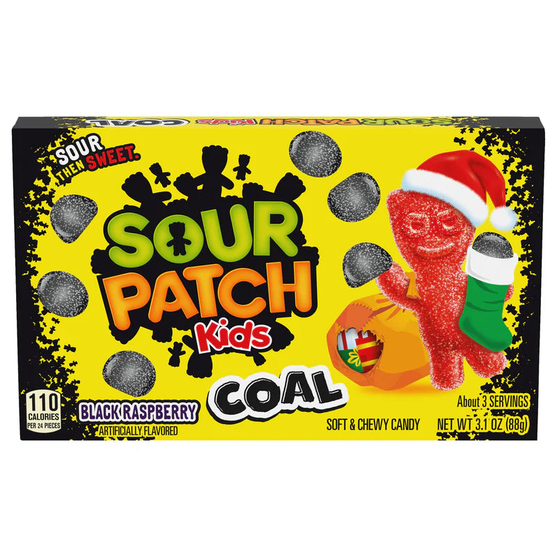 Sour Patch Kids Coal Black Raspberry
