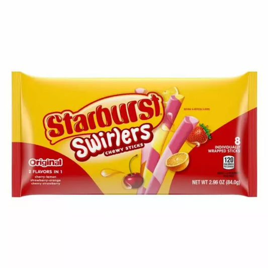 Starburst Swirlers Chewy Sticks - 84g