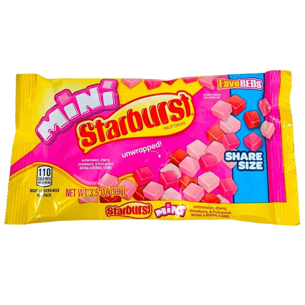 Starburst Mini Fave Red Share Size