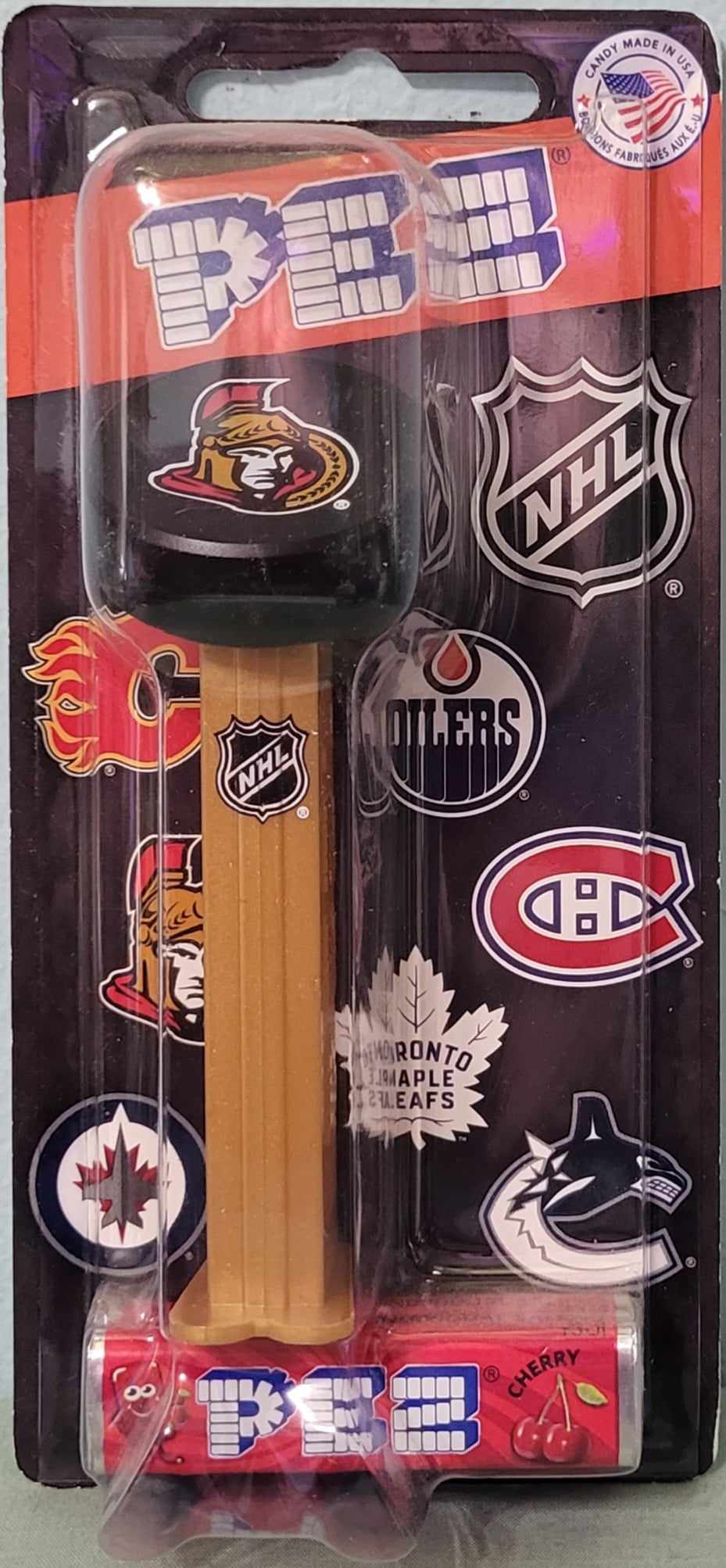 Pez NHL Puck - Ottawa