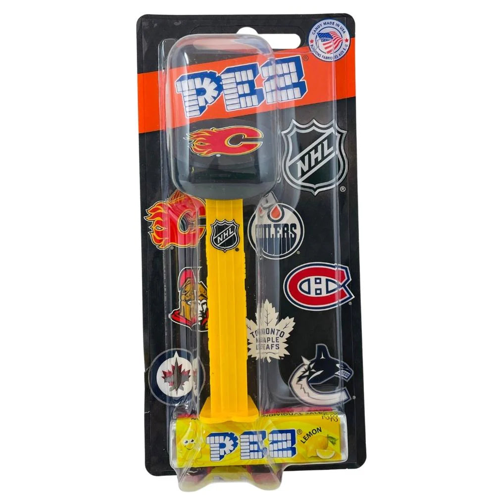 Pez NHL Puck - Calgary