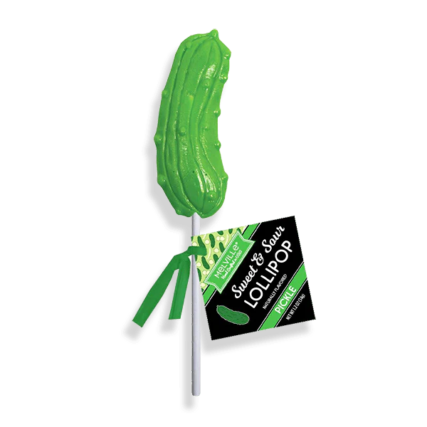 Melville Sweet & Sour Pickle Lollipop - 34g