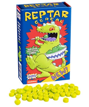 Rugrats Raptor Cereal Sour Green Apple