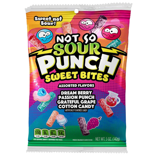 Not So Sour Punch Sweet Bites - 142g