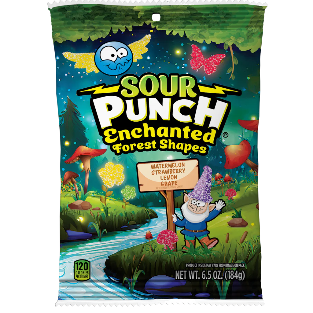 Sour Punch Enchanted Forest Shapes - 184g