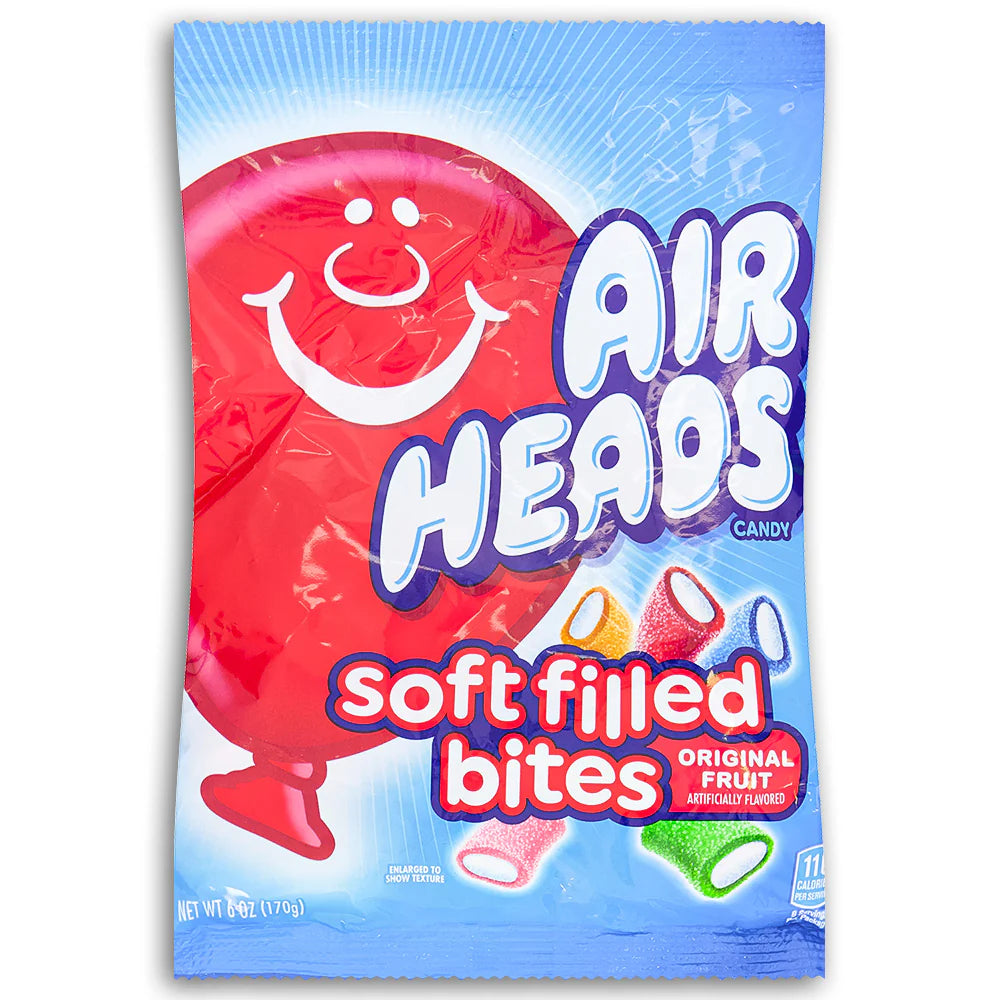 Air Heads Soft Filled Bites - 170g