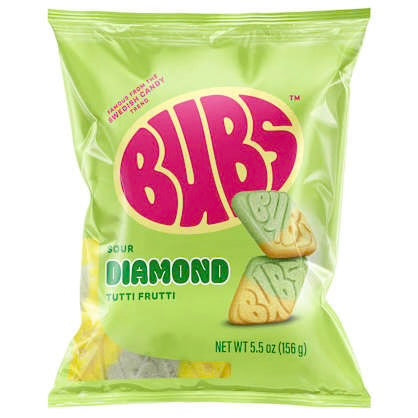Bubs Diamond Tutti Frutti Candy – 156 g