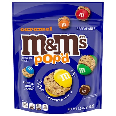 Caramel M&M’s Popped Candy – 155 g