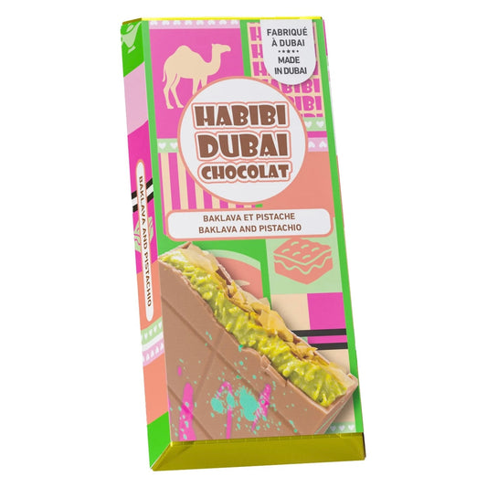 Habibi Dubai Chocolate Baklava & Pistachio - 200g