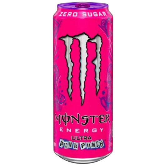Monster Ultra Punk Punch Zero Sugar Energy Drink – 473 mL