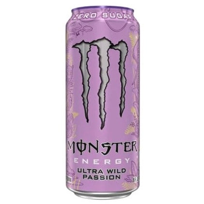 Monster Ultra Wild Passion Zero Sugar Energy Drink – 473 mL