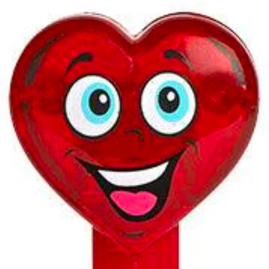 Pez Valentines - Red Hart