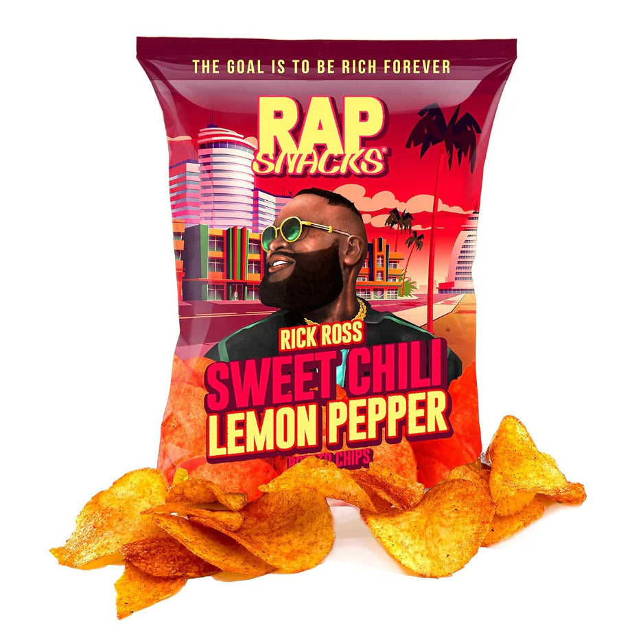 Rap Snacks Sweet Chili Lemon Pepper Rick Ross - 71g