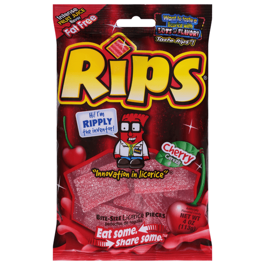 Rips Cherry Bite-Size - 113g