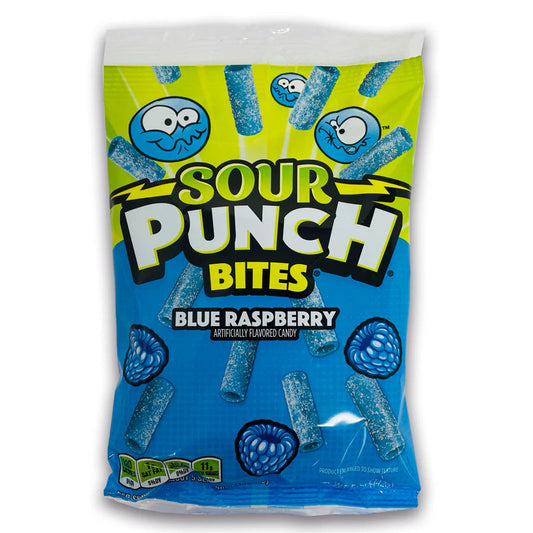 Sour Punch Bites Blue Raspberry - 142g