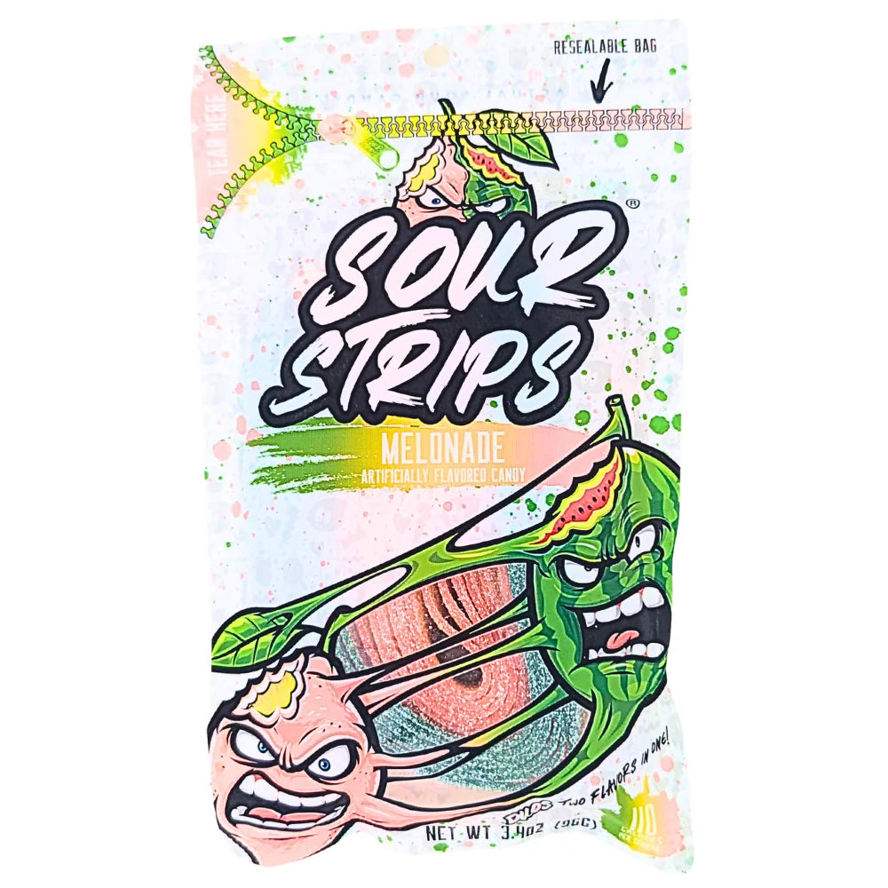 Sour Strips Melonade Sour Candy – 96 g