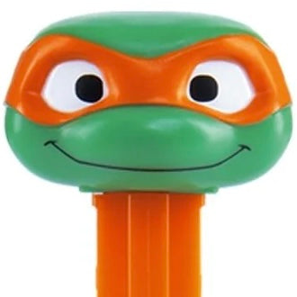 Teenage Mutant Ninja Turtles Mutant Mayhem Michelangelo PEZ Dispenser